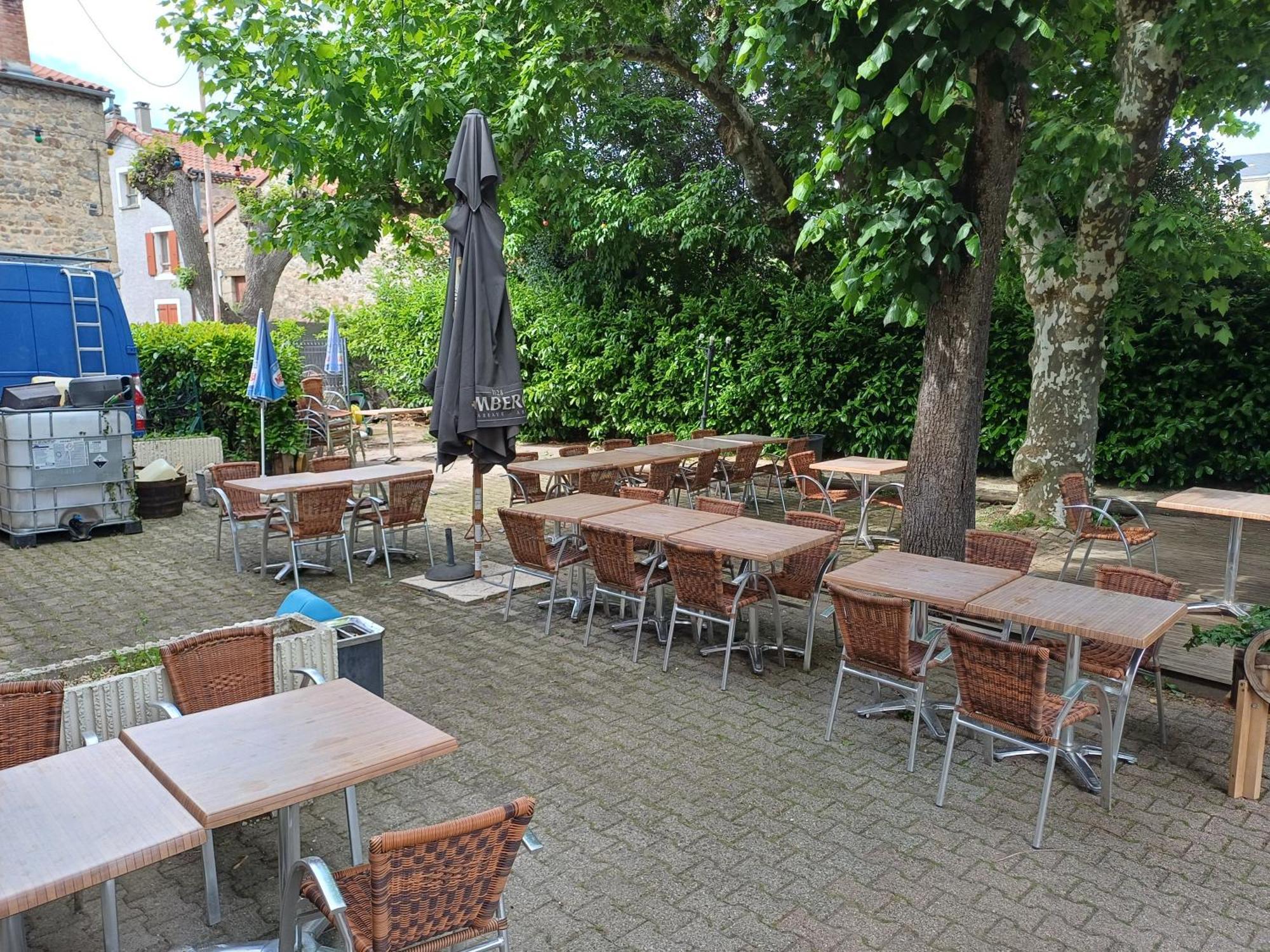 Auberge Des Platanes Villevocance Zewnętrze zdjęcie